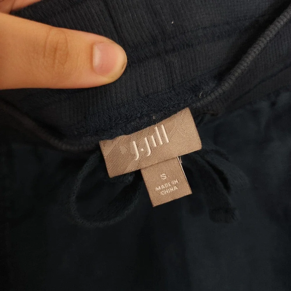 J Jill Womens Skirt Vtg 90s Y2K Blue Linen Drawstring Waist Pleated Midi Size S